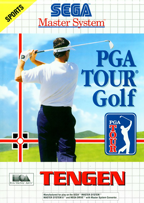Master System - PGA Tour Golf (mit OVP) (sehr guter Zustand) (gebraucht)