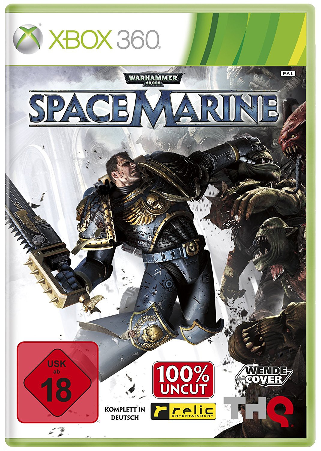 Xbox 360 - Warhammer 40.000: Space Marine (DE Version) (mit OVP) (gebraucht) USK18