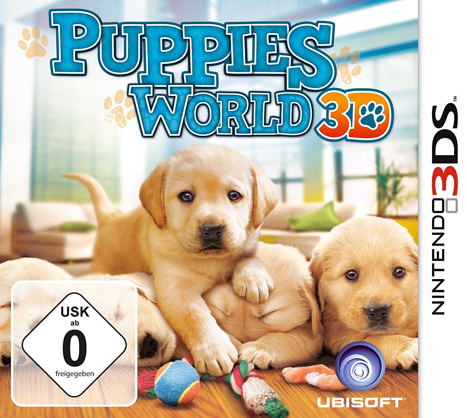 Nintendo 3DS - Puppies World (DE Version) (mit OVP) (gebraucht)