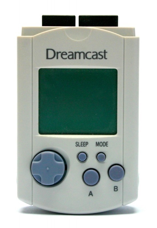 Dreamcast Original Visual Memory Unit Memory Card weiß HKT7000