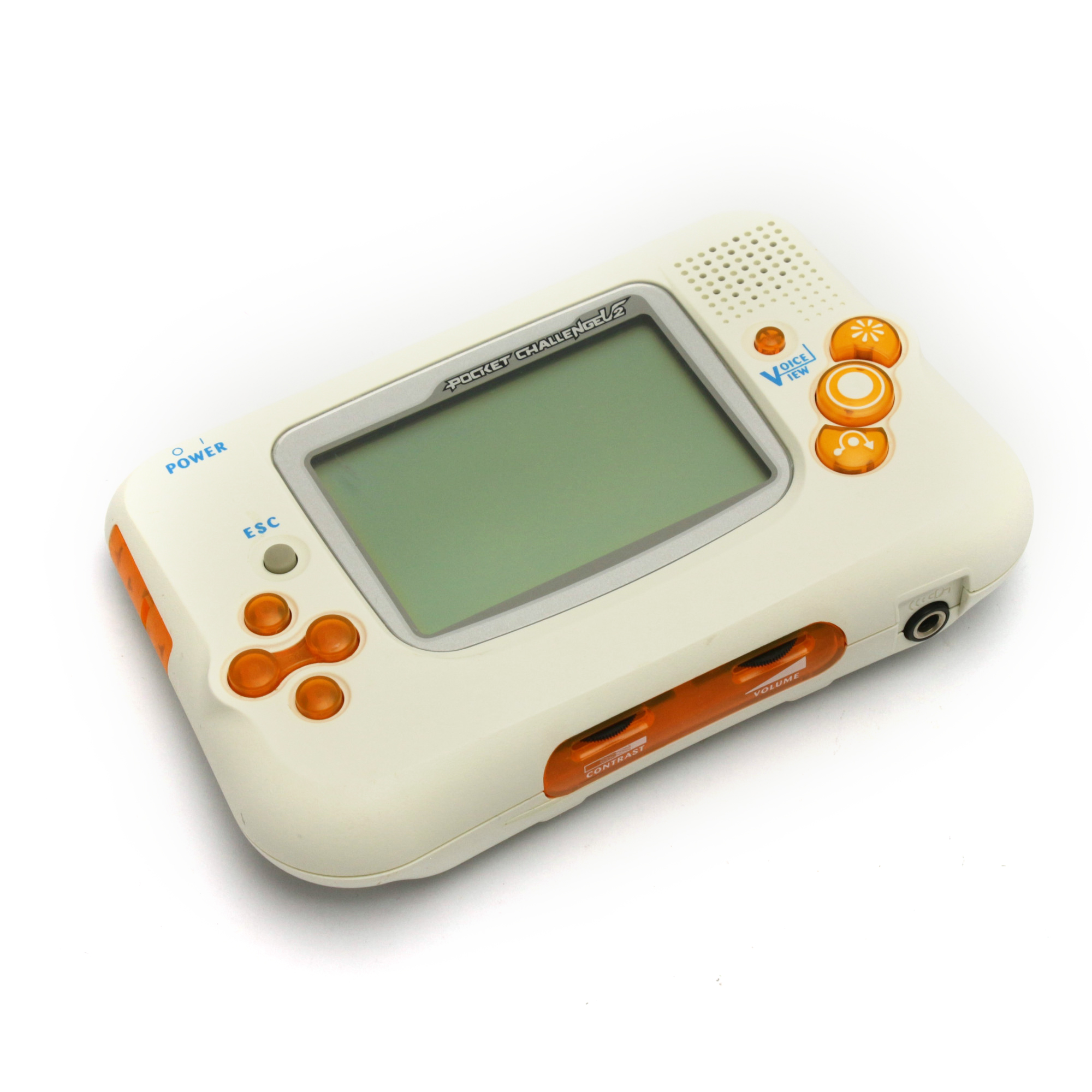 WonderSwan Pocket Challenge V2 Konsole weiß + orange Buttons
