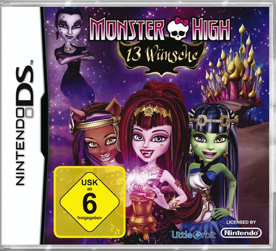 Nintendo DS - Monster High: 13 Wünsche (mit OVP) (gebraucht)