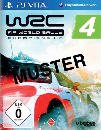 Jeu WRC 4 - Cartouche Seule Pour PS Vita - Version FR - Bon état