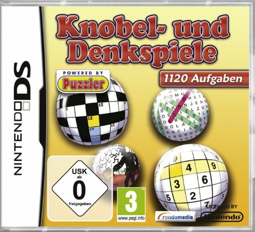 Nintendo DS - Knobel- und Denkspiele (mit OVP) (gebraucht)