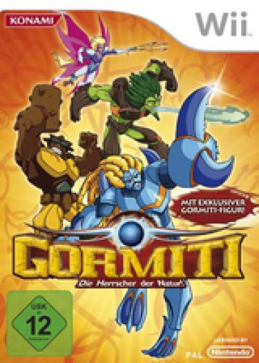 Wii - Gormiti: Die Herrscher der Natur (DE Version) (CD mit Anl.) (gebraucht)