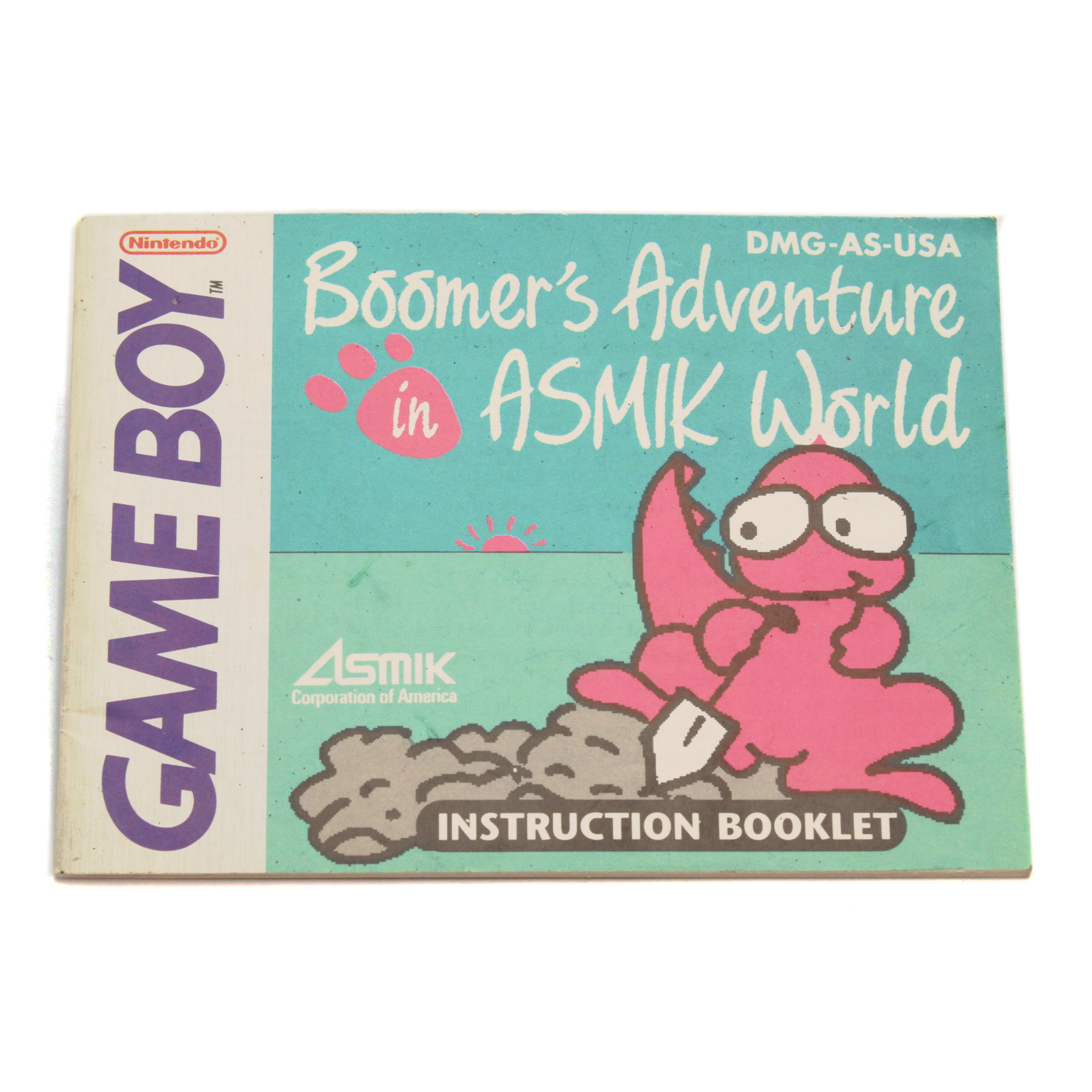GameBoy Boomer's Adventure in Asmik World DMGASUSA