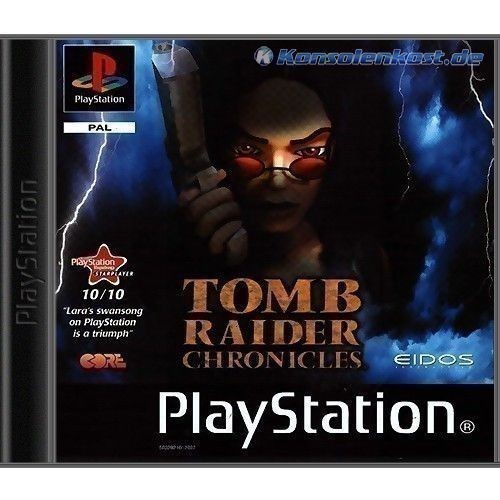 PS1 - Tomb Raider 5: Die Chronik / Chronicles (DE Version) (nur CD) (gebraucht)