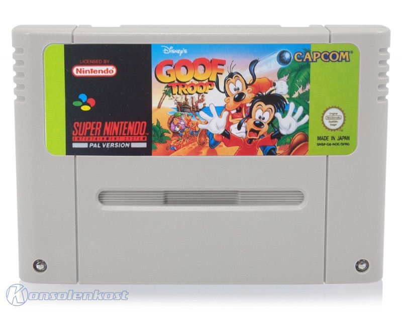 SNES - Goof Troop (DE Version) (mit OVP) (gebraucht)