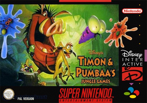 SNES - Disney's Timon & Pumbaas Jungle Games (Modul) (gebraucht)