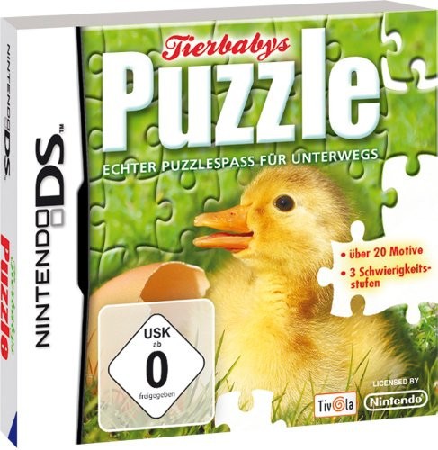 Nintendo DS - Puzzle: Tierbabys (mit OVP) (gebraucht)