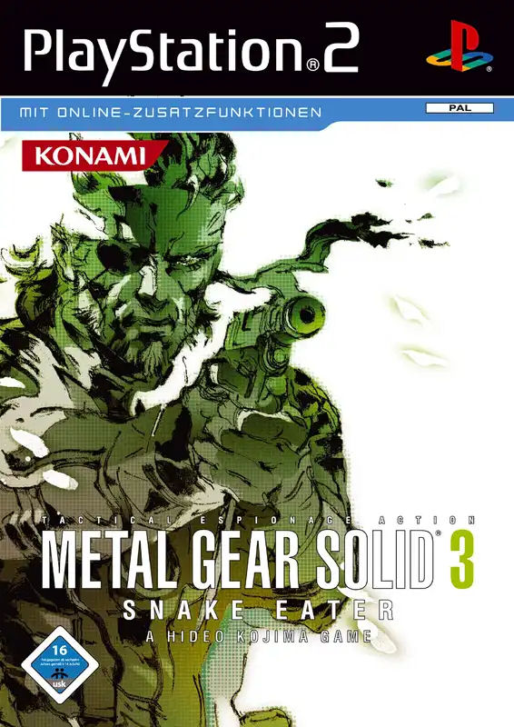 PS2 - Metal Gear Solid 3: Snake Eater (DE Version) (nur CD) (gebraucht)