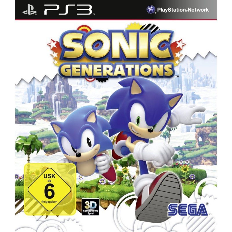 PS3 - Sonic Generations (DE Version) (mit OVP) (gebraucht)