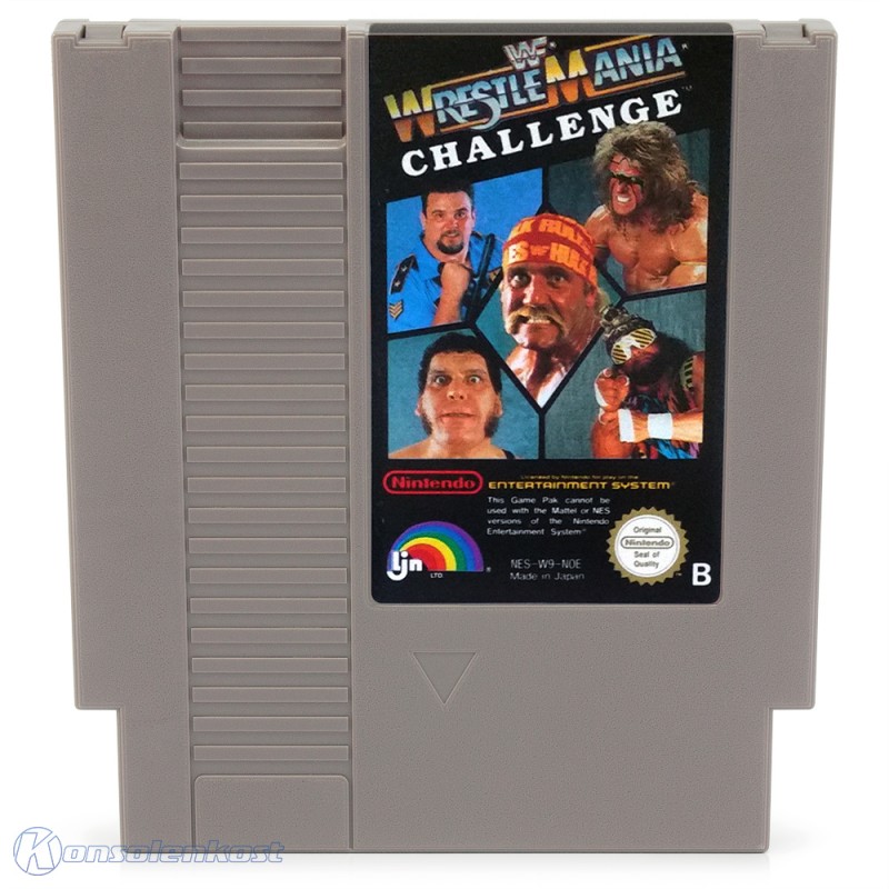 NES - WWF Wrestlemania Challenge (PAL-B) (Modul) (akzeptabel) (gebraucht)