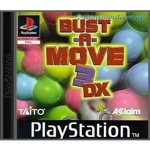 PS1 - Bust-A-Move 3 DX (mit OVP) (OVP beschädigt) (gebraucht)