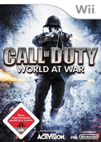 Wii - Call of Duty: World At War (DE Version) (nur CD) (gebraucht) USK18