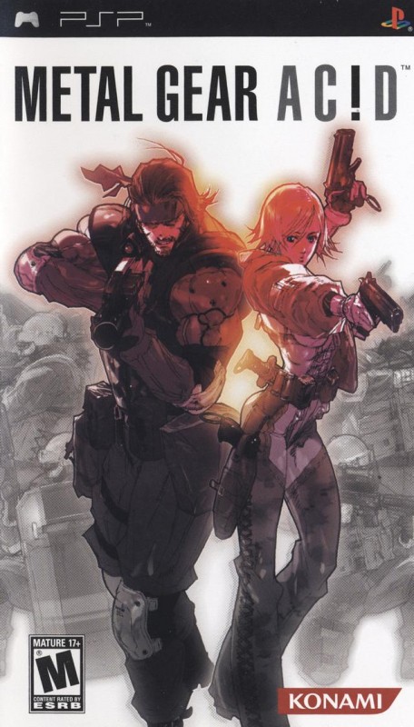Jeu Metal Gear Acid Pour PSP - Version US Neuve Sous Blister, Région Libre, Konami
