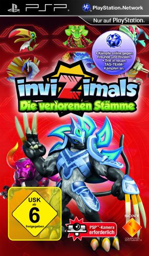 PSP - Invizimals 3: Die verlorenen Stämme (inkl. AR-Karte) (DE Version) (mit OVP) (gebraucht)