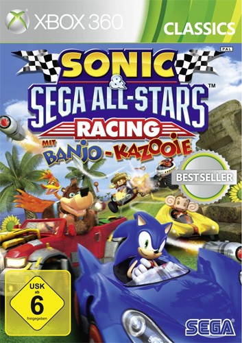 Xbox 360 - Sonic & SEGA All-Stars Racing [Classics] (DE Version) (mit OVP) (gebraucht)