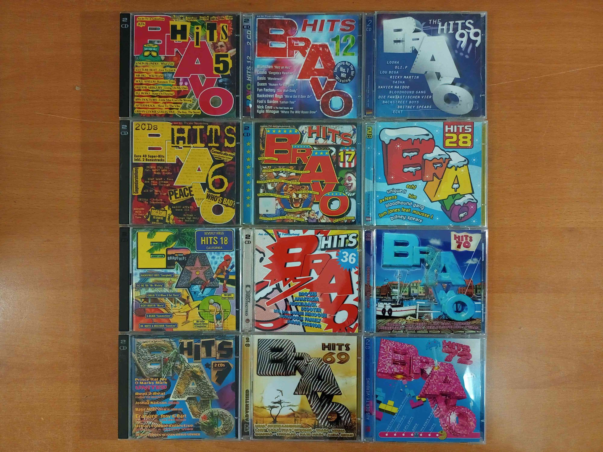 CD - Musik-Set S337: Bravo Hits Sammlung Konvolut (mit OVP) (gebraucht)