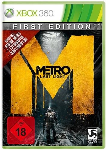 Xbox 360 - Metro: Last Light (DE/EN) (nur CD) (gebraucht) USK18