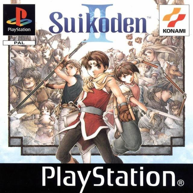 PS1 - Suikoden II (DE Version) (mit OVP) (OVP beschädigt) (gebraucht)