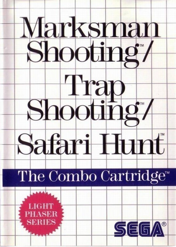Master System - Marksman Shooting / Trap Shooting / Safari Hunt (mit OVP) (gebraucht) NEUWERTIG