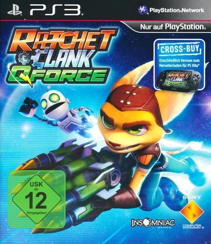 PS3 - Ratchet & Clank: Full Frontal Assault / Q-Force (DE Version) (nur CD) (gebraucht)