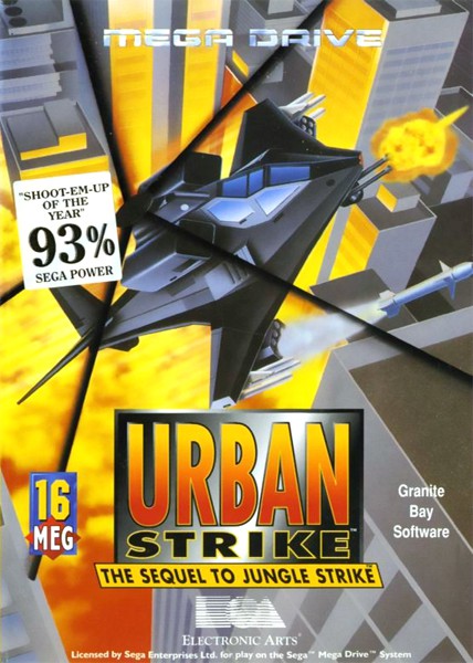 Mega Drive - Urban Strike: The Sequel to Jungle Strike (EU Version) (mit OVP) (OVP beschädigt) (gebraucht)