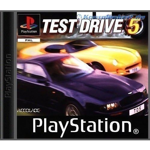 PS1 - Test Drive 5 (mit OVP) (OVP beschädigt) (gebraucht)