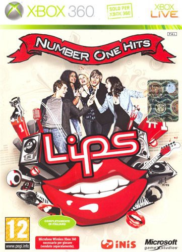 Xbox 360 - Lips: Number One Hits (ohne Spiel) (UK Import) (mit OVP) (gebraucht)