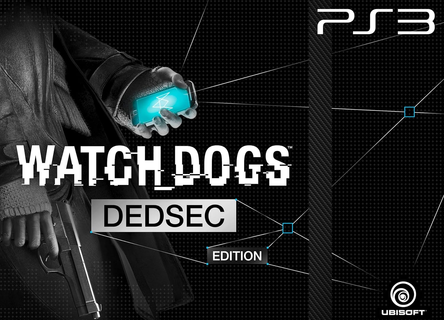 PS3 - Watch Dogs #DEDSEC Edition (DE Version) (mit OVP / Big Box) (gebraucht) NEUWERTIG USK18