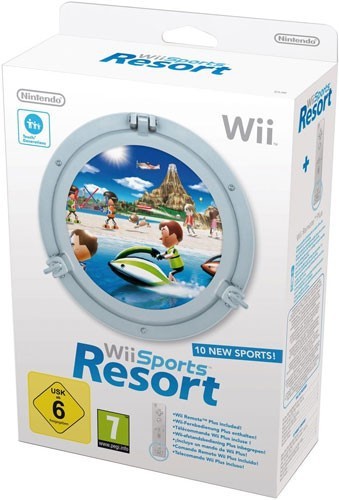 Wii - Wii Sports Resort + Original Remote Plus #weiß (DE Version) (mit OVP) (sehr guter Zustand) (gebraucht)