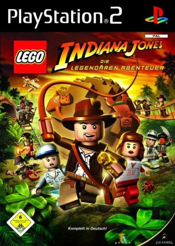 PS2 - Lego Indiana Jones - Die legendären Abenteuer (DE Version) (nur CD) (gebraucht)
