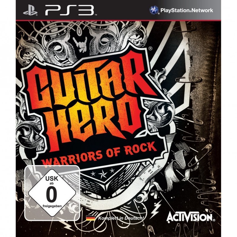 PS3 - Guitar Hero 6: Warriors of Rock (DE Version) (nur CD) (gebraucht)