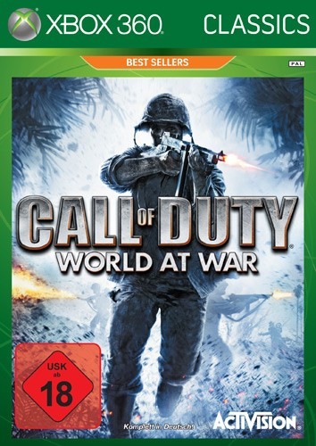 Xbox 360 - Call of Duty: World at War [Classics] (DE Version) (nur CD) (gebraucht) USK18