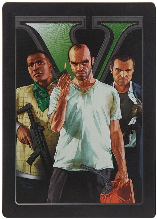Xbox 360 - Grand Theft Auto V / GTA 5 (DE Version) (mit OVP / Steelbook) (gebraucht) USK18