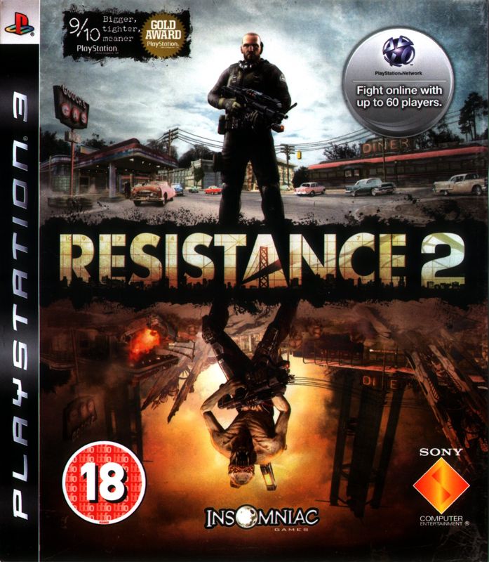 PS3 - Resistance 2 (UK Version) (mit OVP) (gebraucht) USK18