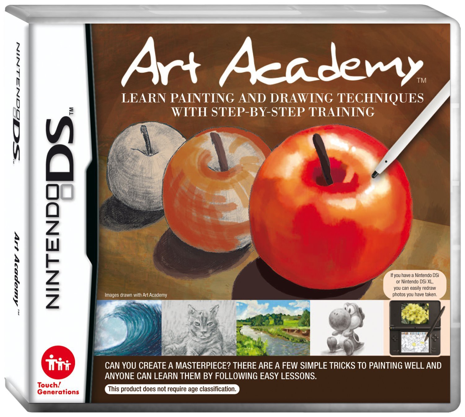 Nintendo DS - Art Academy: Learn Painting and Drawing (UK Version) (mit OVP) (gebraucht)
