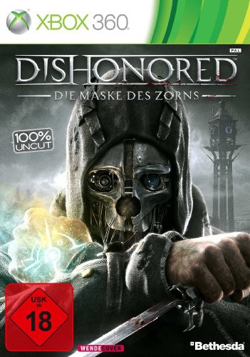 Xbox 360 - Dishonored: Die Maske des Zorns (DE Version) (mit OVP / Pappschuber) (gebraucht) USK18