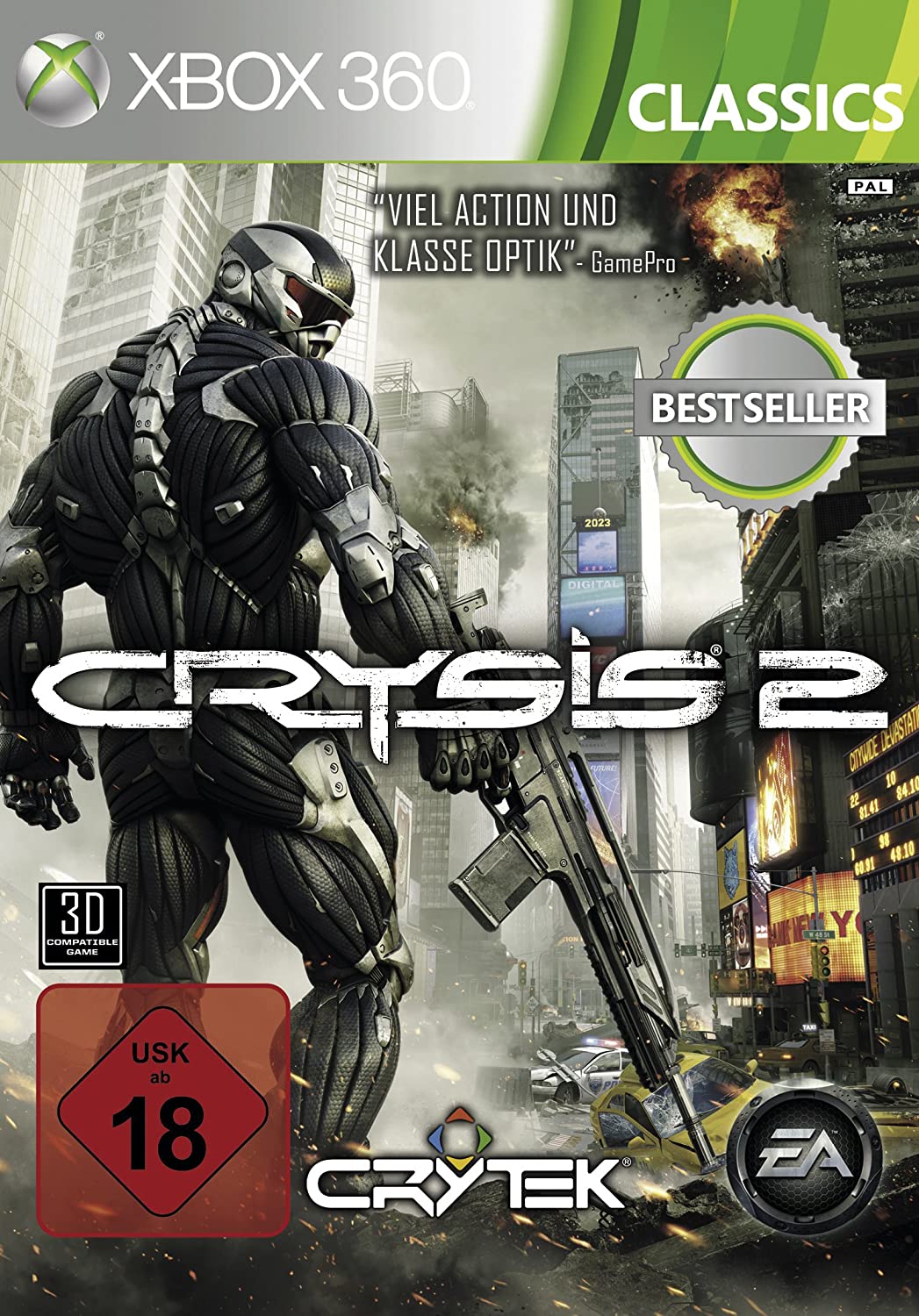 Xbox 360 - Crysis 2 [Classics] (DE Version) (NEU & OVP) USK18