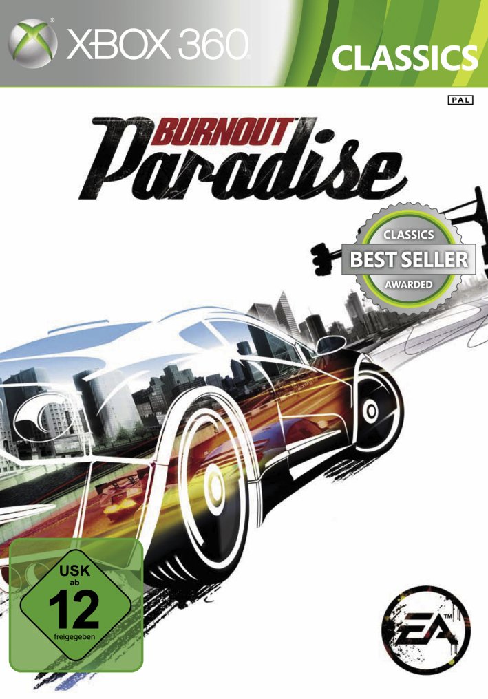 Xbox 360 - Burnout Paradise [Classics] (DE Version) (mit OVP) (gebraucht)
