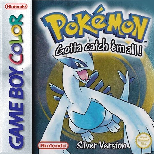 GameBoy Color - Pokemon Silberne Edition / Silver Version (UK Version) (Modul) (sehr guter Zustand) (gebraucht)