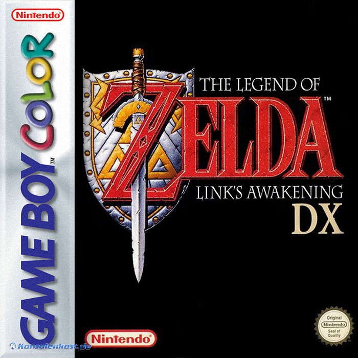 GameBoy Color - The Legend of Zelda: Link's Awakening DX (DE Version) (Modul) (sehr guter Zustand) (gebraucht)