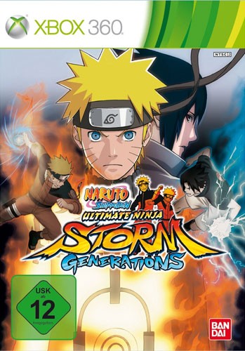 Xbox 360 - Naruto Shippuden Ultimate Ninja Storm: Generations + Booster Pack (DE Version) (mit OVP) (gebraucht)