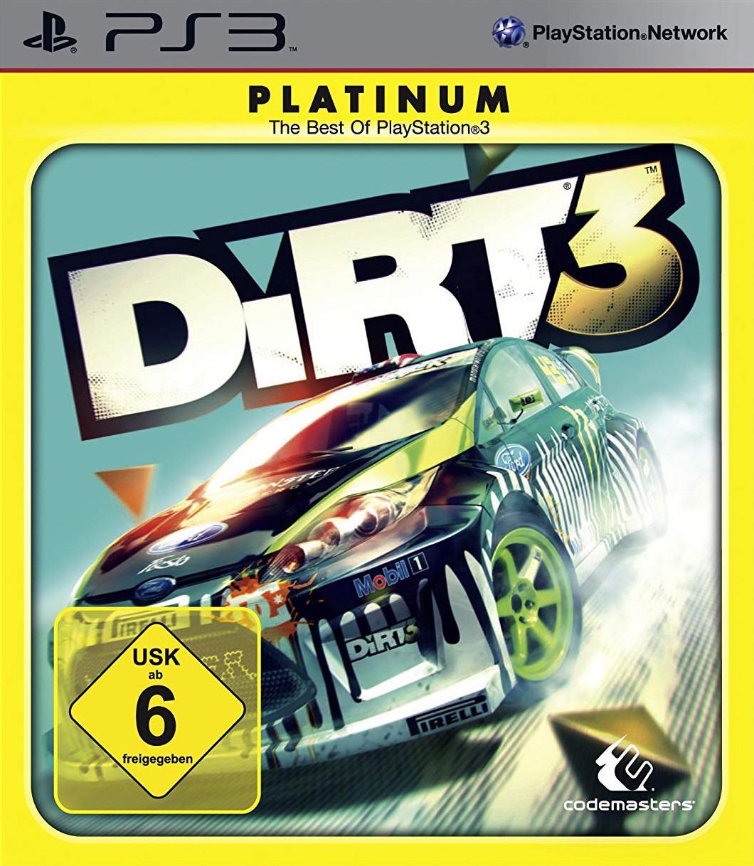 PS3 - DiRT 3 [Platinum] (DE Version) (nur CD) (gebraucht)