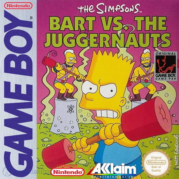 GameBoy - Bart vs. The Juggernauts (Modul) (sehr guter Zustand) (gebraucht)