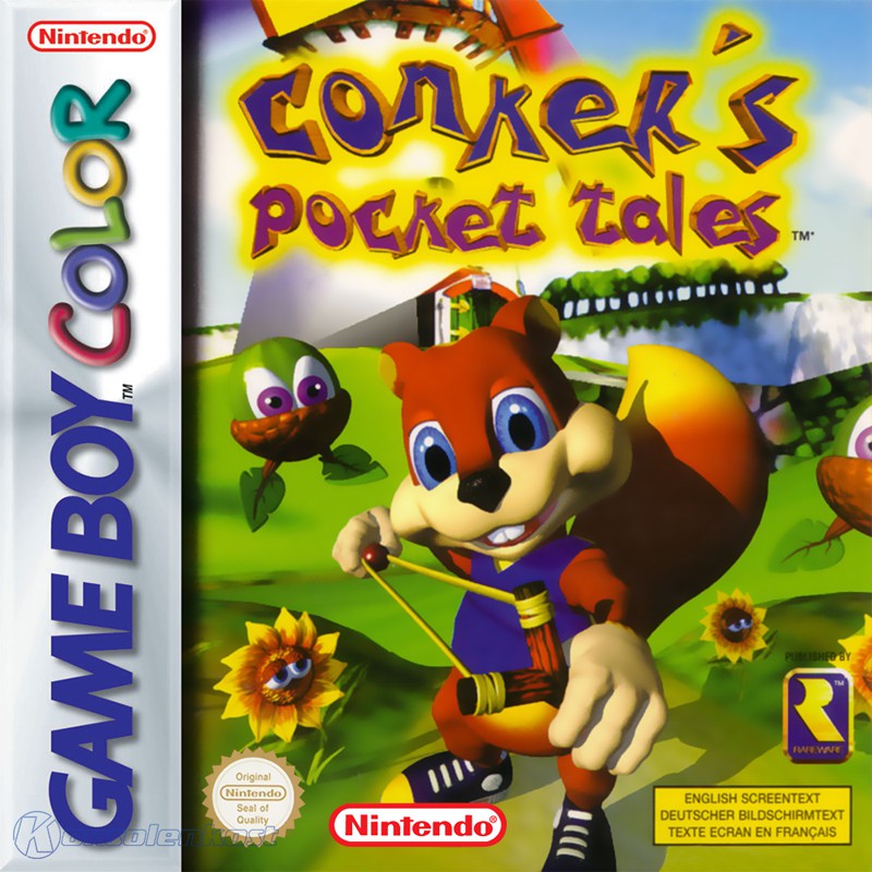 GameBoy Color - Conker's Pocket Tales (EU Version) (Modul) (sehr guter Zustand) (gebraucht)