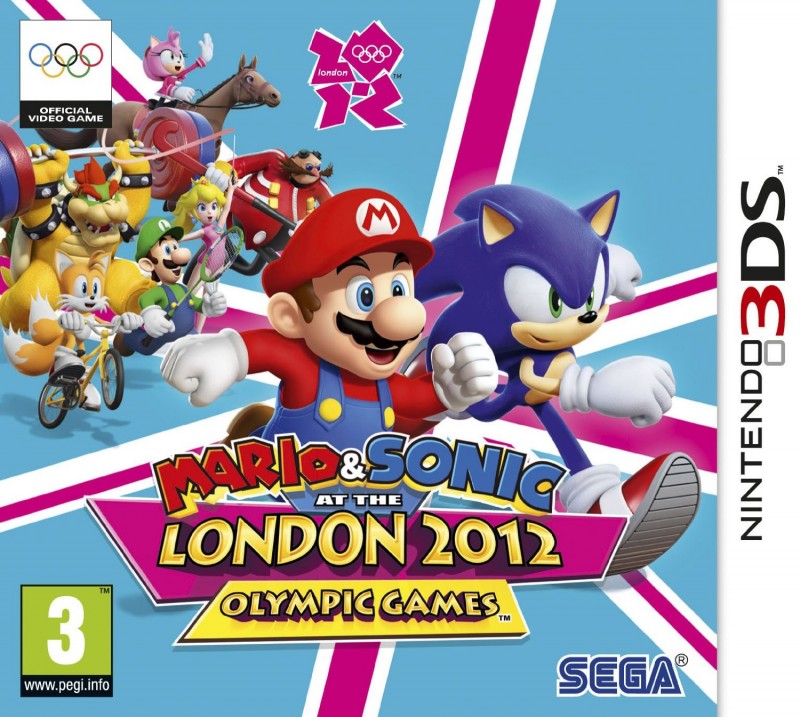 Nintendo 3DS - Mario & Sonic at the Olympic Games London 2012 (UK Version) (Modul) (gebraucht)