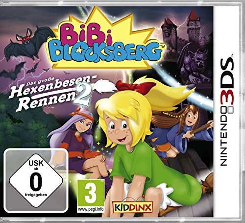 Nintendo 3DS - Bibi Blocksberg: Das große Hexenbesenrennen 2 (DE Version) (mit OVP) (gebraucht)