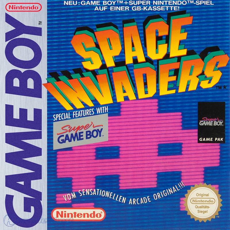 GameBoy - Space Invaders (DE Version) (Modul) (sehr guter Zustand) (gebraucht)